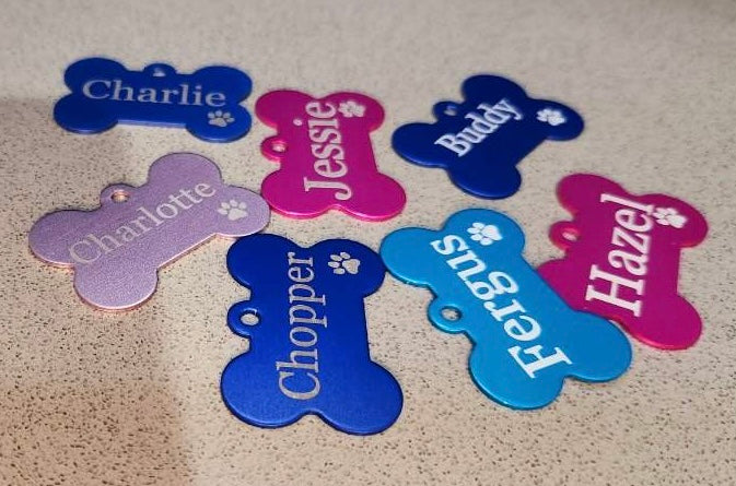 Engraved Dog Tag