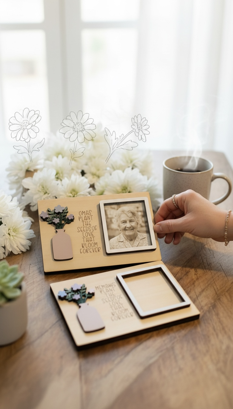 Mother’s Day magnetic photo frame