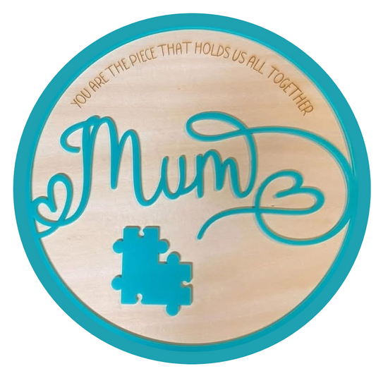 Mother's Day Sign- ‘you are the missing piece to our puzzle’