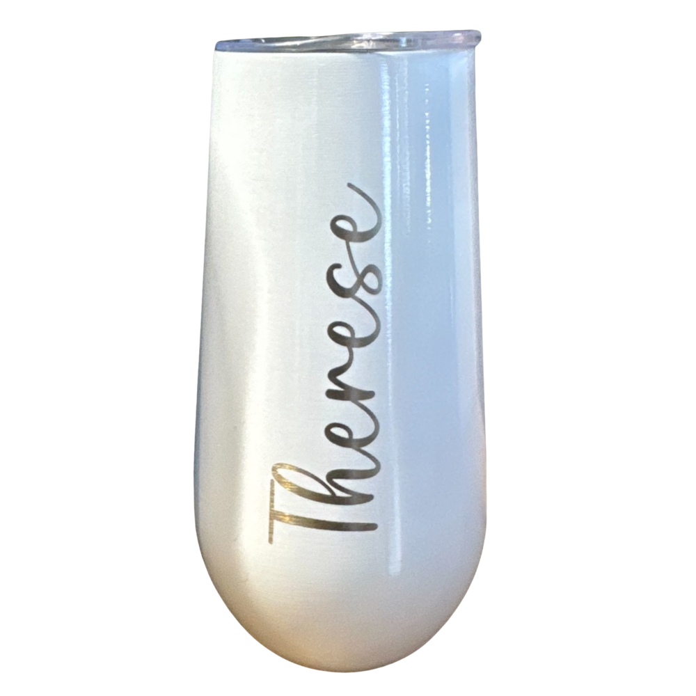 Personalised wedding drinkware