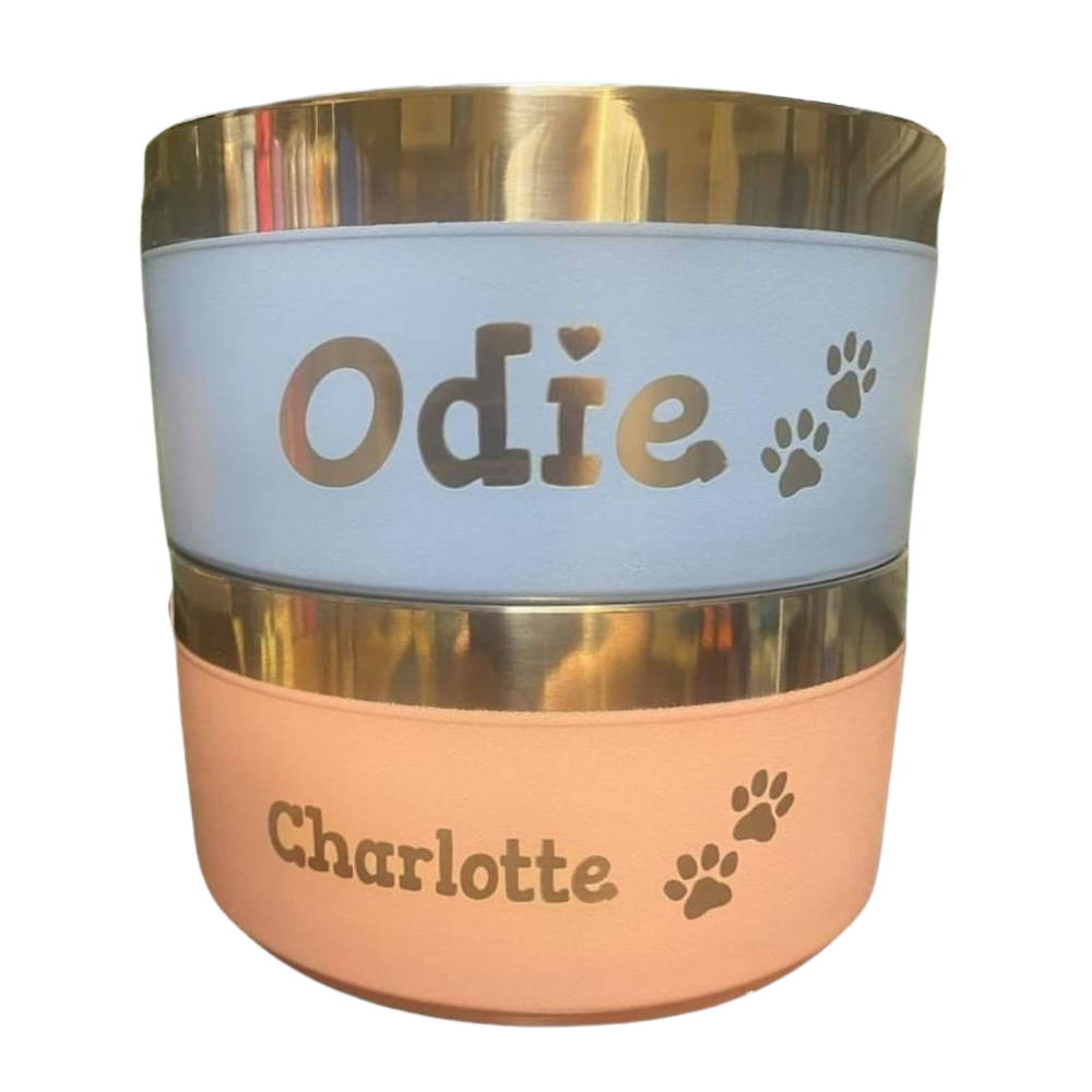 Engraved Dog Bowl