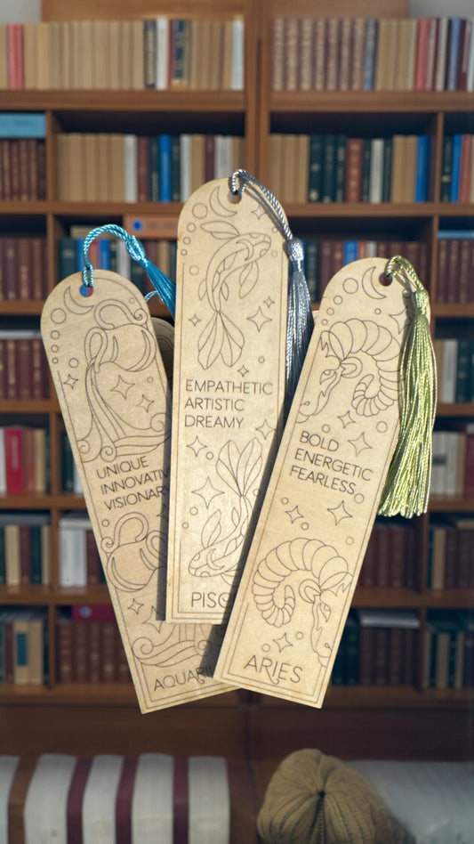 Zodiac book marks