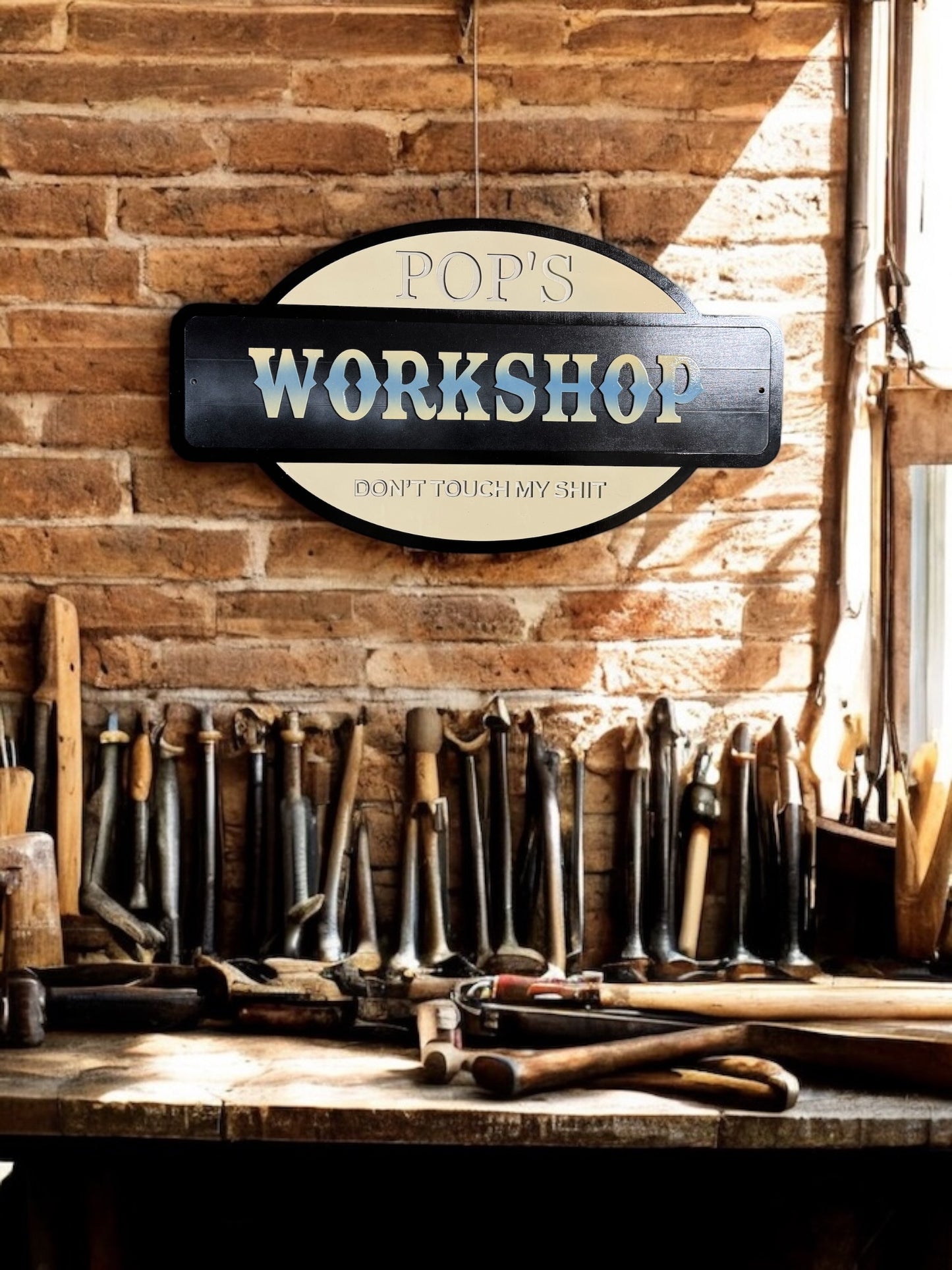 Customisable Workshop Sign