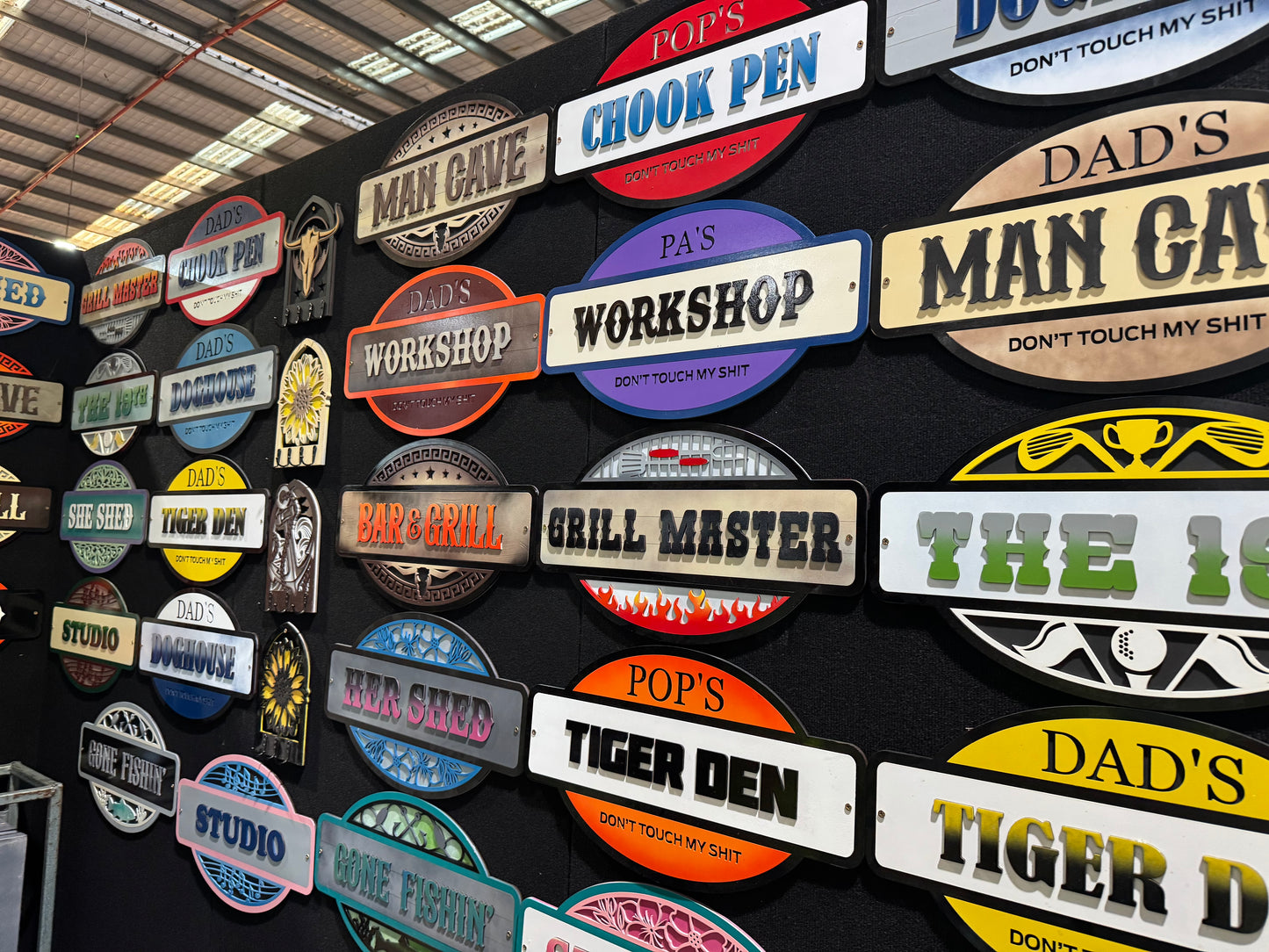 Customisable Workshop Sign