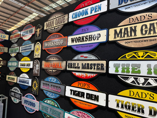 Customisable Workshop Sign