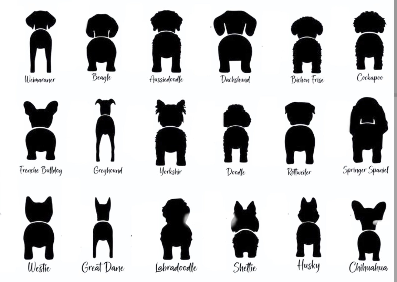 Framed Engraved Dog leash holder