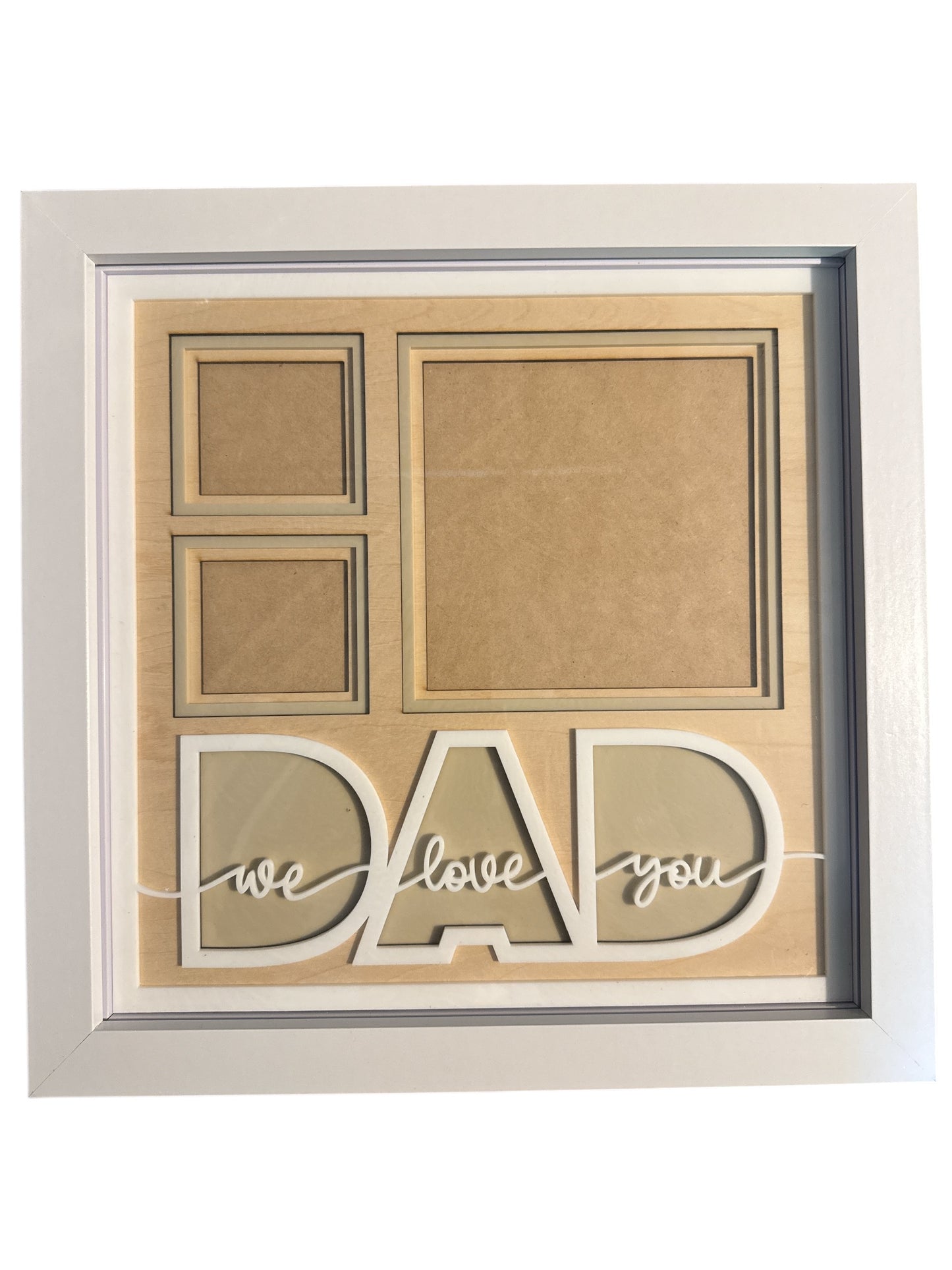 We love you DAD picture frame