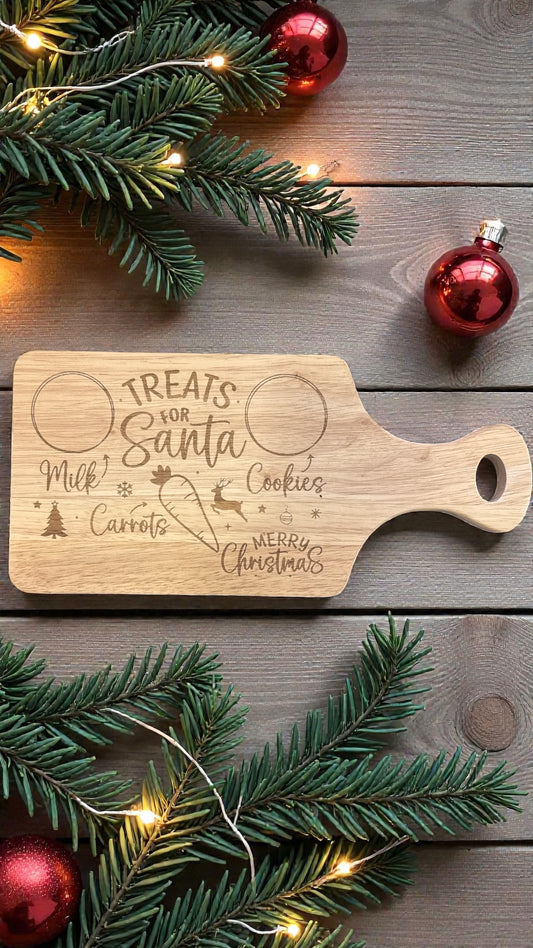 Santa treat tray
