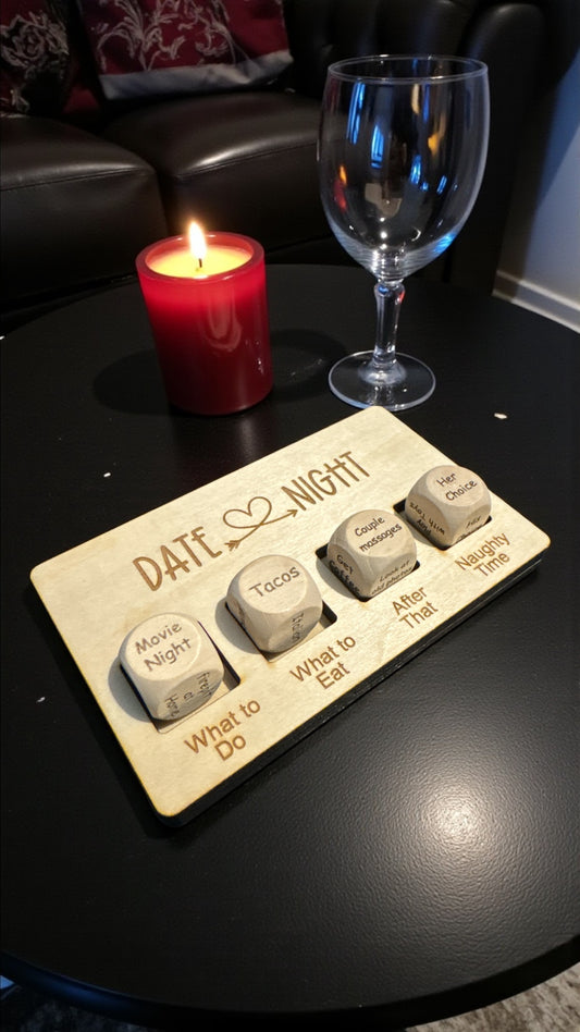 Date night dice game