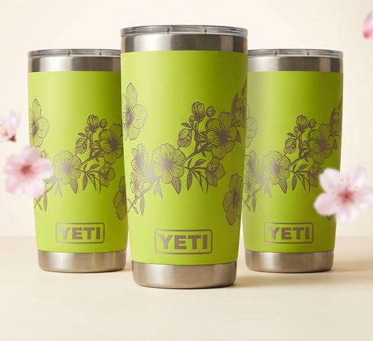 YETI Venom Tumbler- blossom design