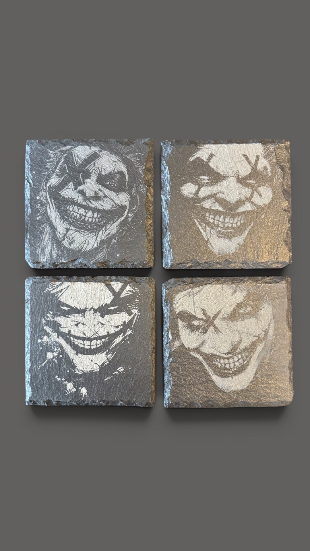 Slate coasters (set of 4)