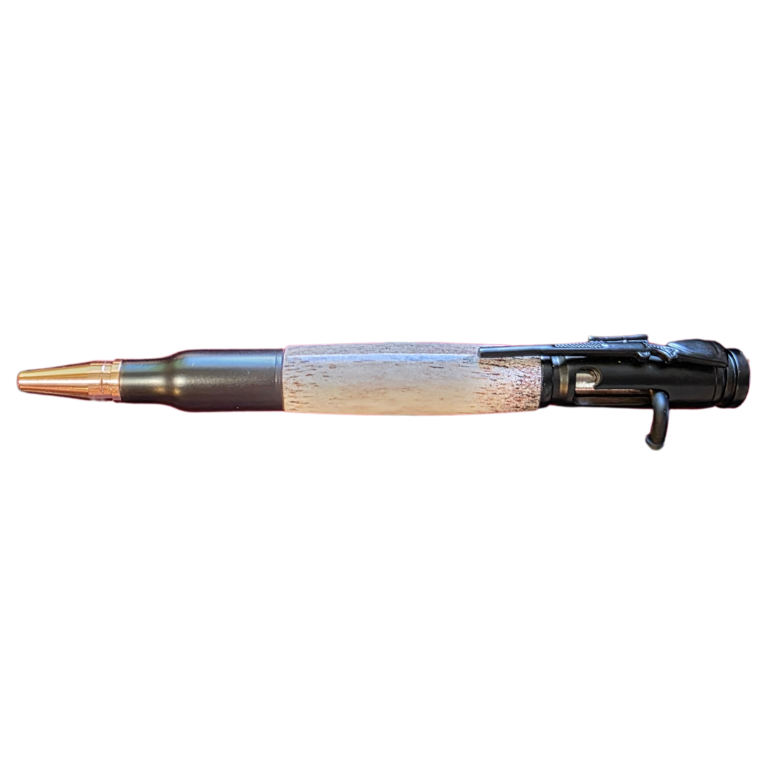 Bullet Pens with Deer Antler Barrel